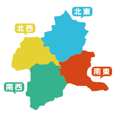 群馬県の地図